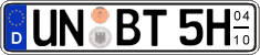 German license plate, Seasonal plates (Oldtimers)