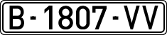 License plates of Spain, 1971 year series