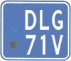 License plate of the Netherlands, Mopeds
