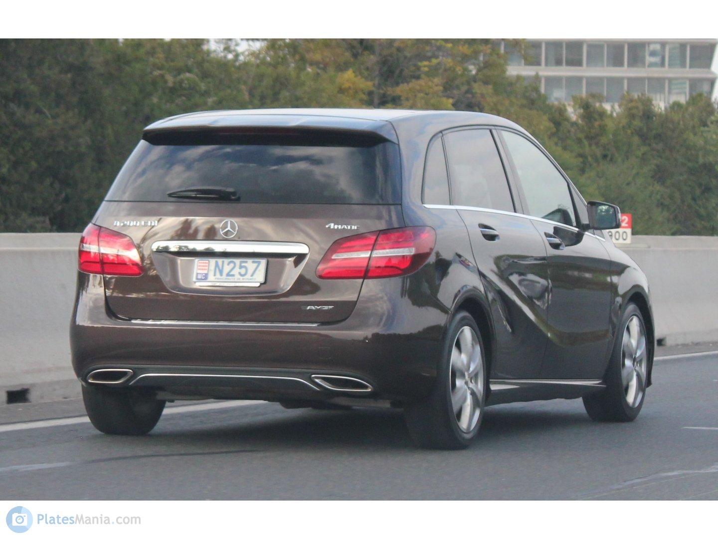 N257, Mercedes-Benz B-Klasse 2nd gen (W242/W246), facelift, 2014–2018