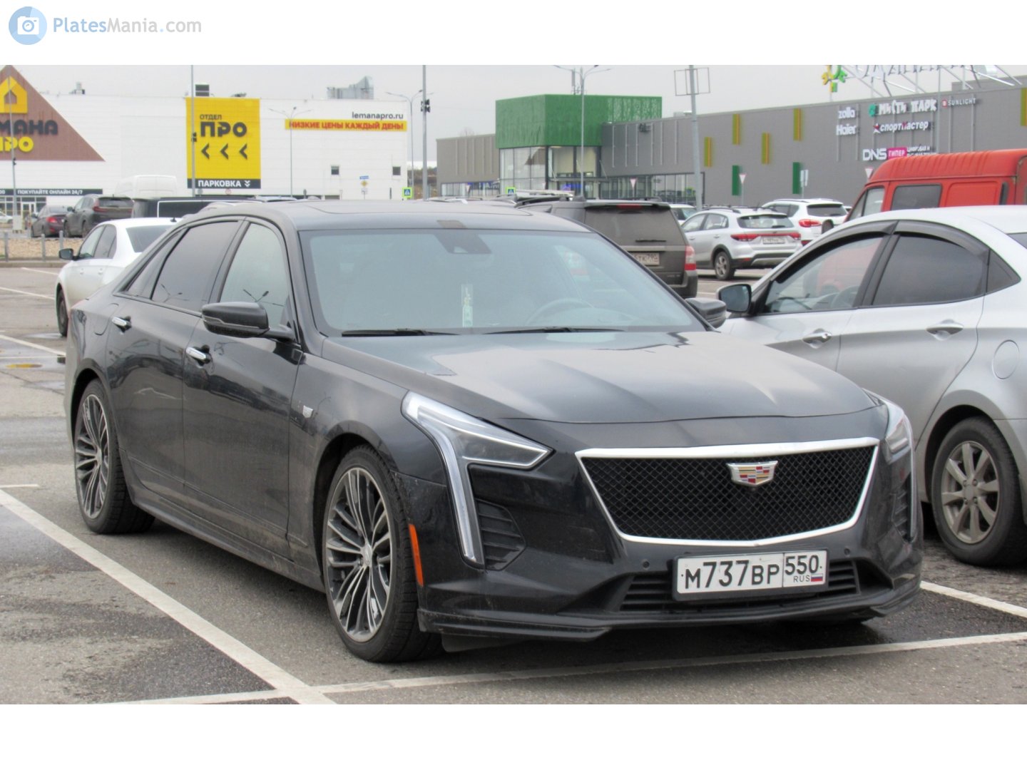 м 737 вр 550, Cadillac CT6 1st gen (Omega), facelift, 2018–2020 (–2023 for CN-market)