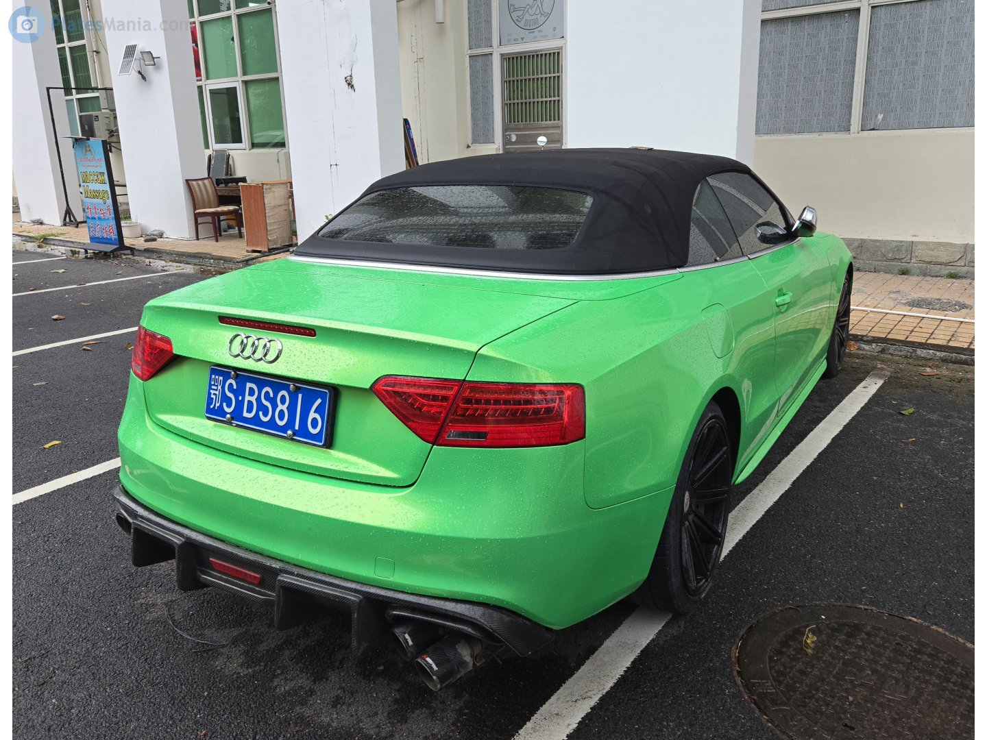 鄂S·BS816, Audi A5 1st gen Cabriolet (B8/8F7), facelift, 2011–2017