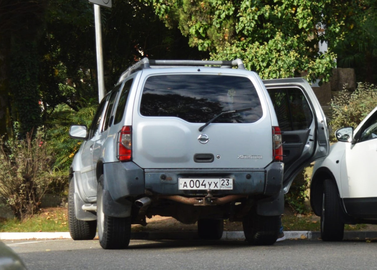 а 004 ух 23, Nissan Xterra 1st gen (WD22), 1999–2005 (–2007 for BR-market)