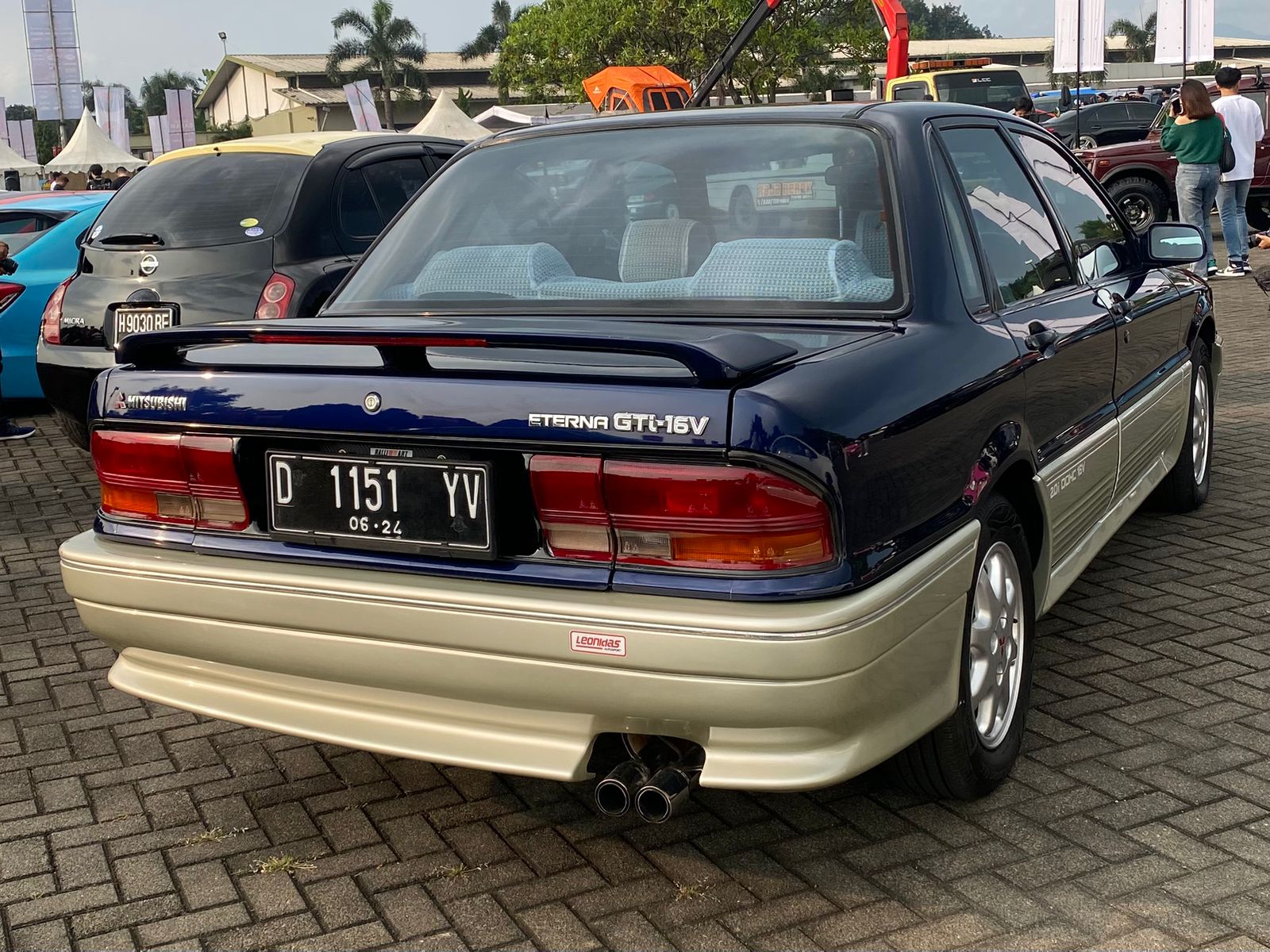 D 1151 YV, Mitsubishi Eterna 3rd gen Sedan (E30), 1988–1992