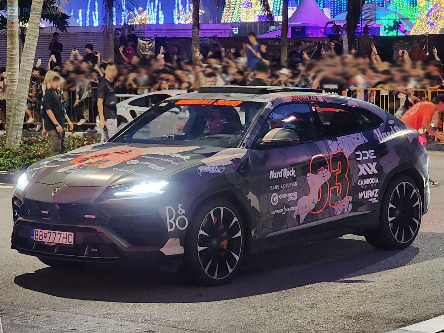 BB-777HC, Lamborghini Urus 1st gen, 2018–