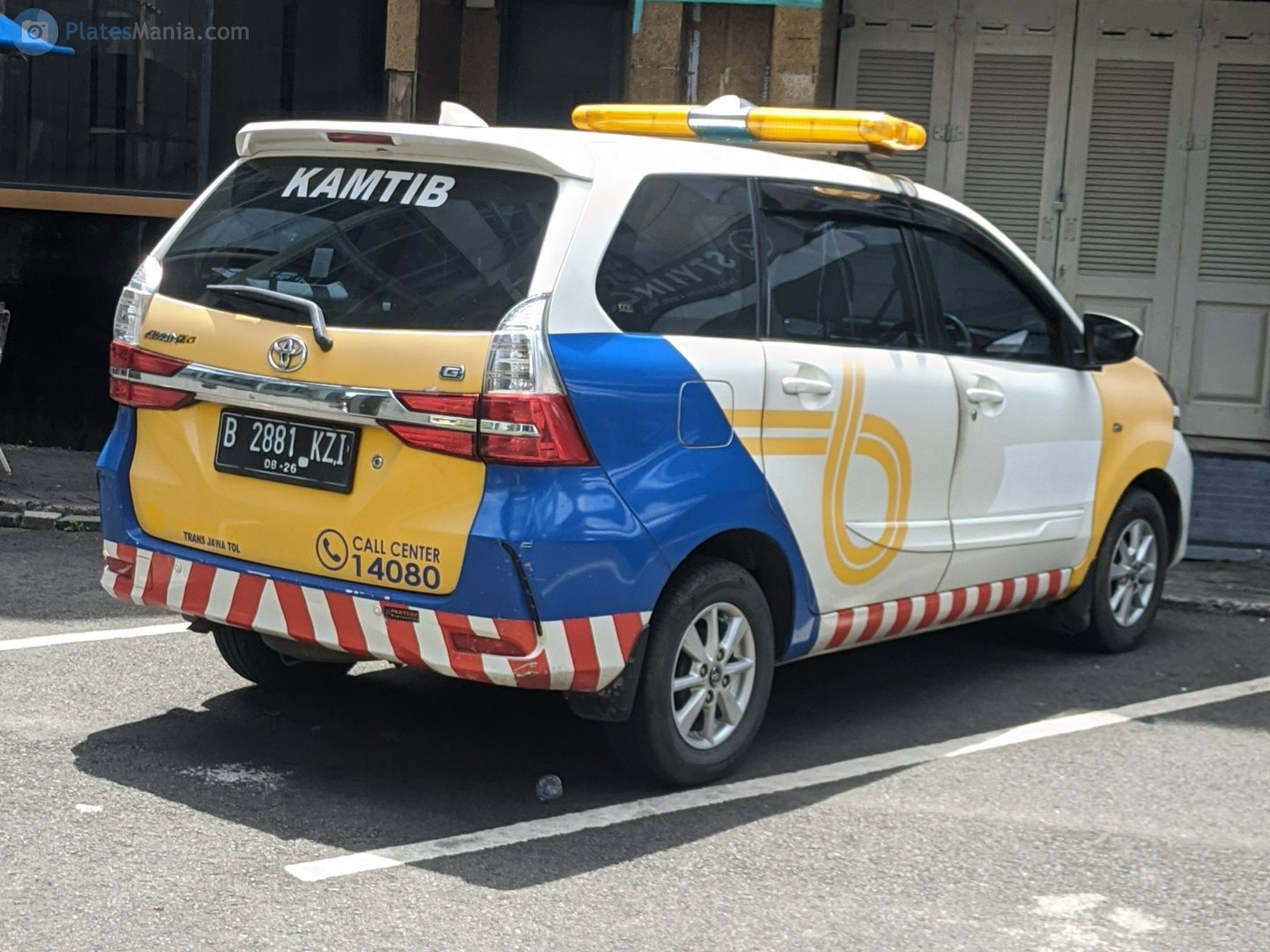 B 2881 KZI, Toyota Avanza 2nd gen (F650), 2nd facelift, 2019–2021