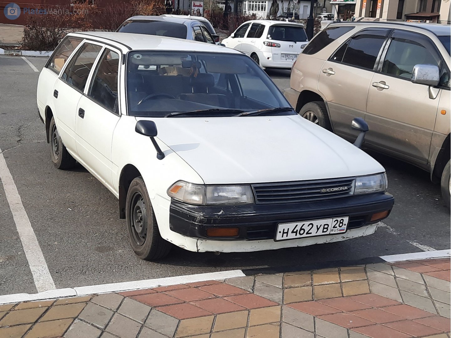 н 462 ув 28, Toyota Corona 9th gen Wagon (T176V), 1987–1992