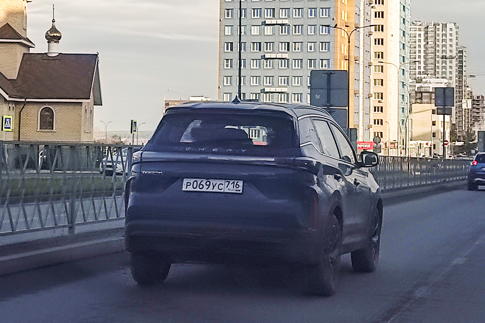 р 069 ус 716, Chery (Chirey) Tiggo 7 2nd gen (L/Plus) (T1E; Global-market), facelift, 2024­–