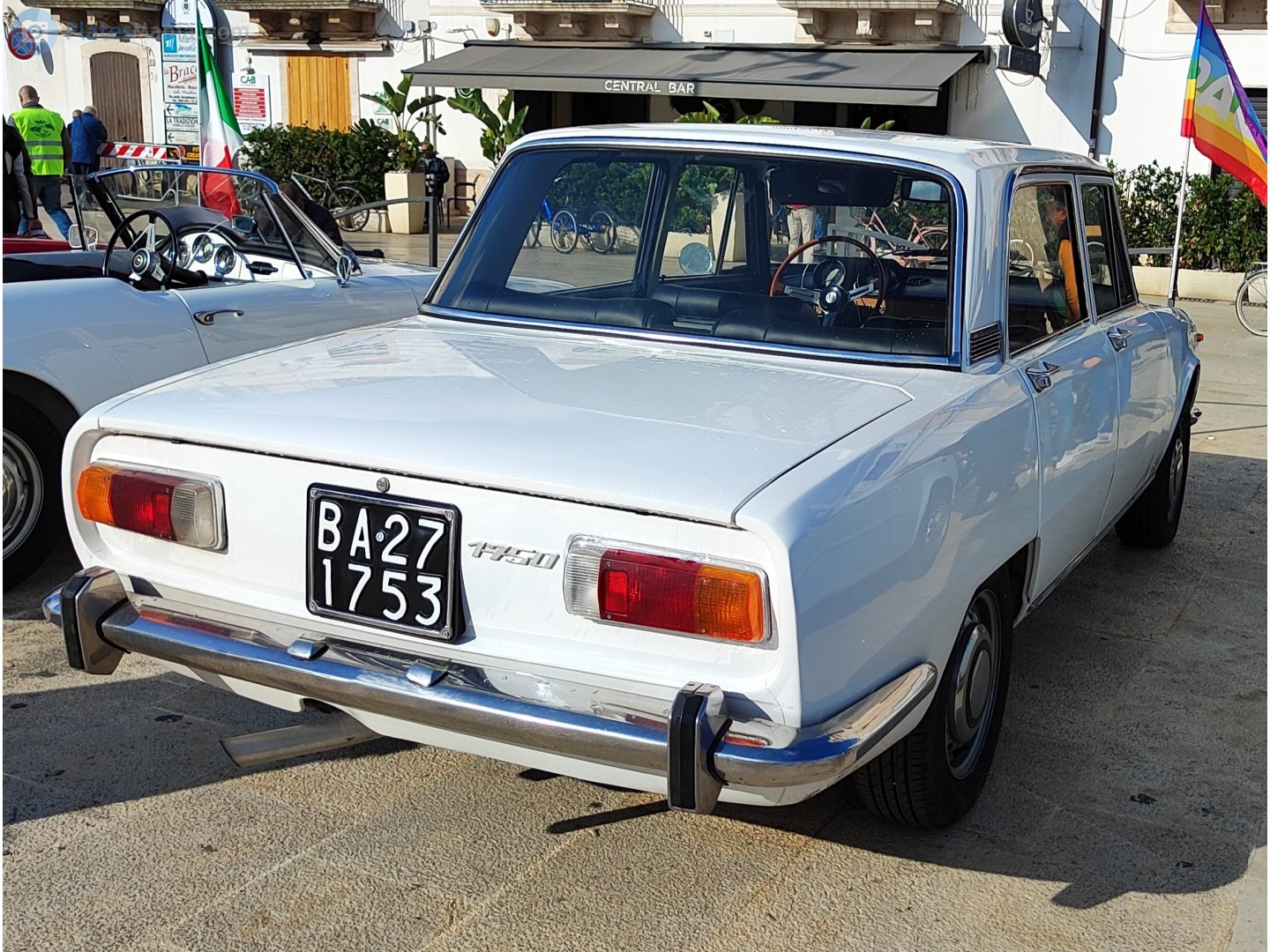 BA 271753, Alfa Romeo 1750 1st gen Berlina (105), 1965–1972
