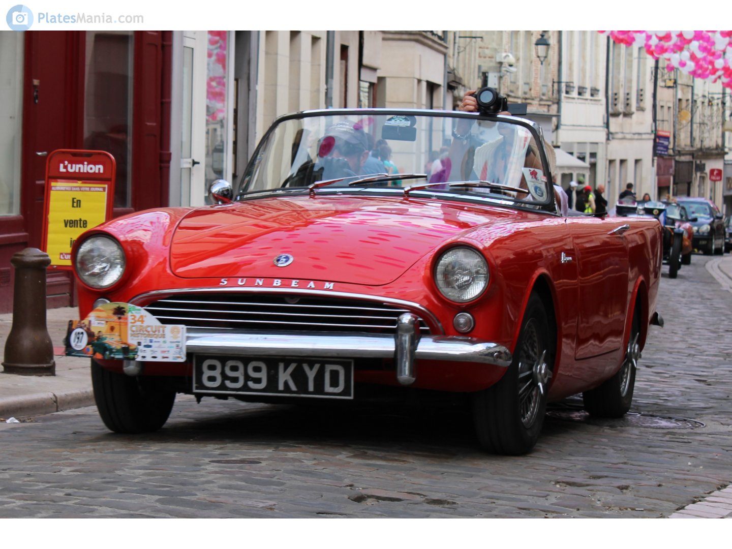 899KYD, Sunbeam Alpine 