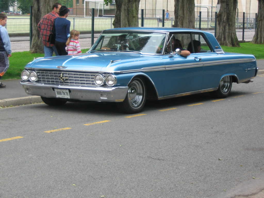 8008 TN 76, Ford Galaxie 2nd gen 1962 2-door Hardtop (65), 2nd facelift, 1961–1962