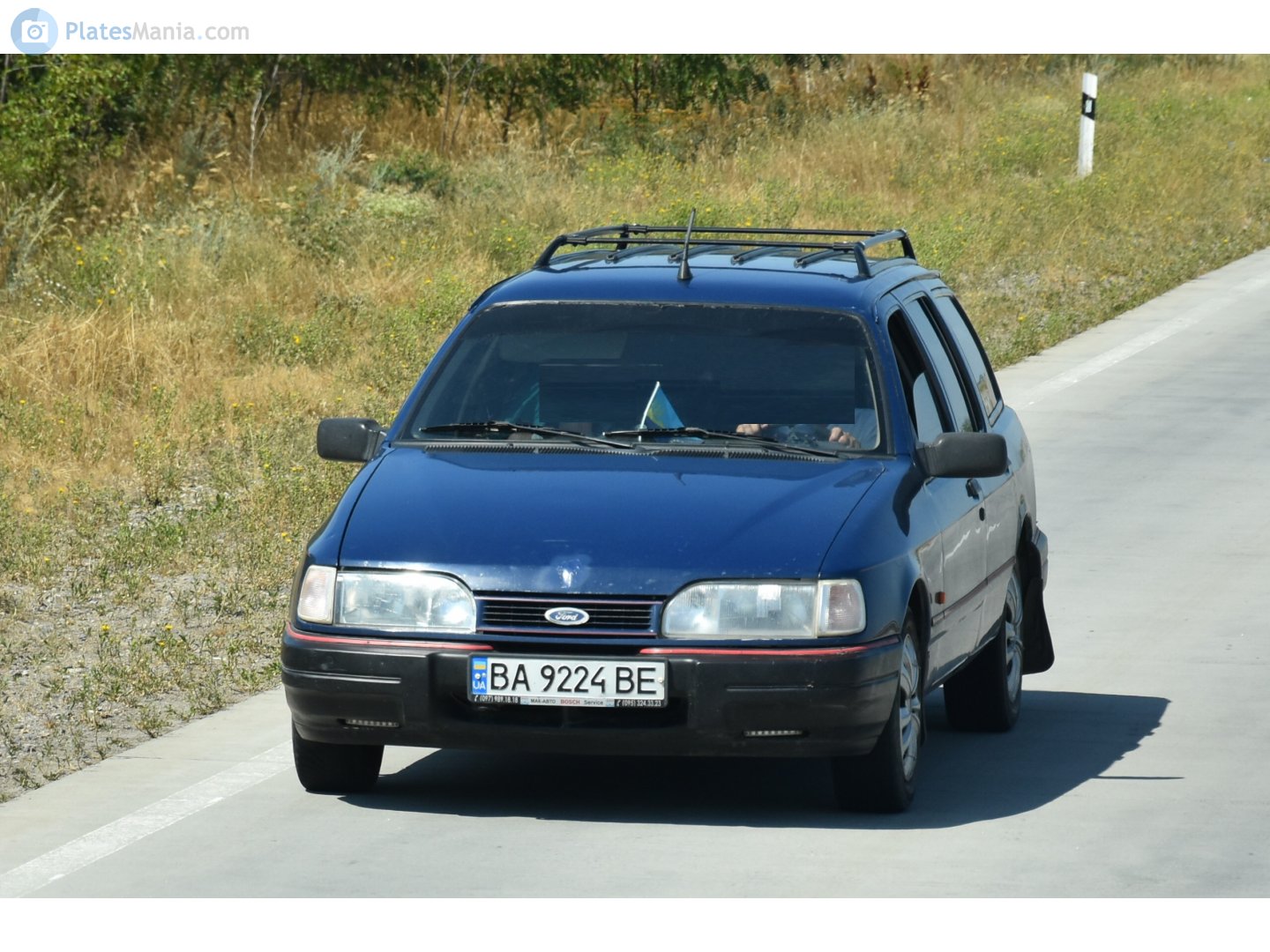 BA 9224 BE, Ford Sierra 1st gen Wagon (BNG), facelift, 1987–1993