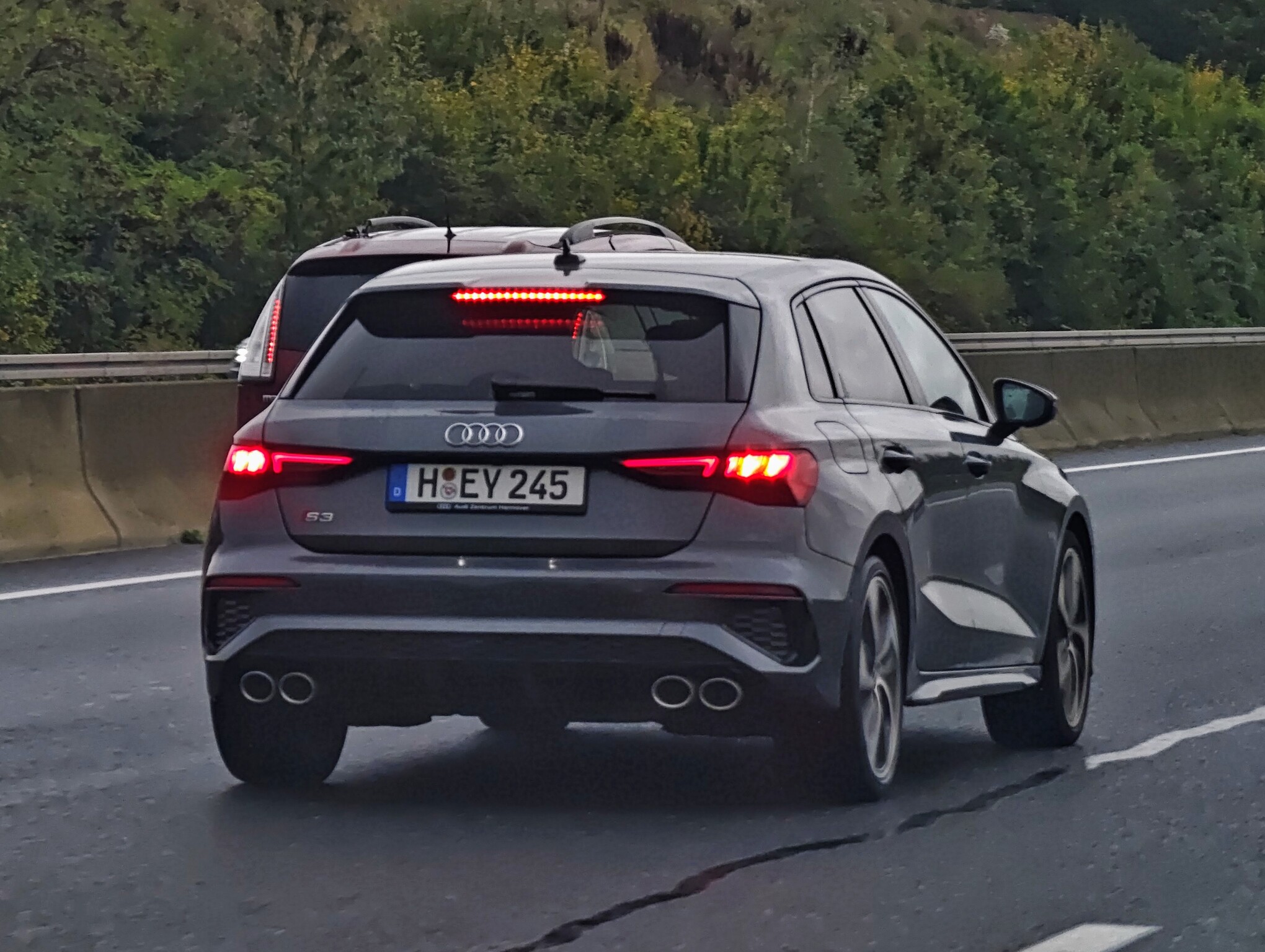 H EY 245, Audi S3 3rd gen Sportback (8VA/8VF), facelift, 2016–2020