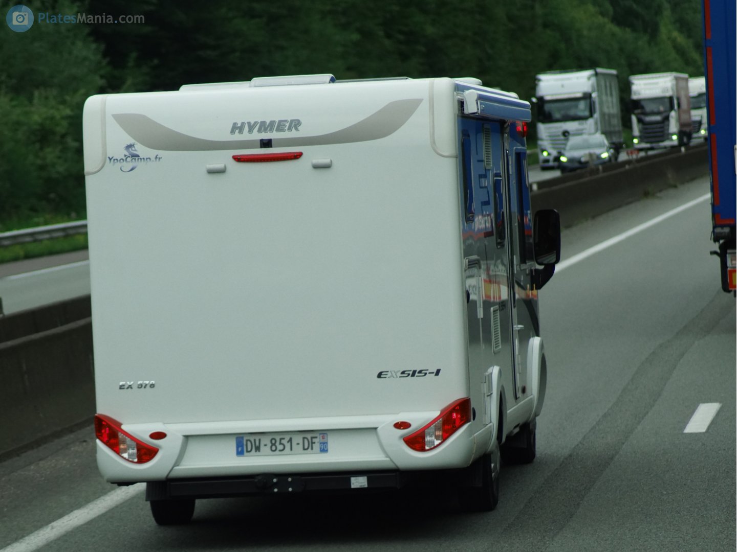 DW-851-DF, Hymer Mobil 8th gen Exsis-i, 2006–2017