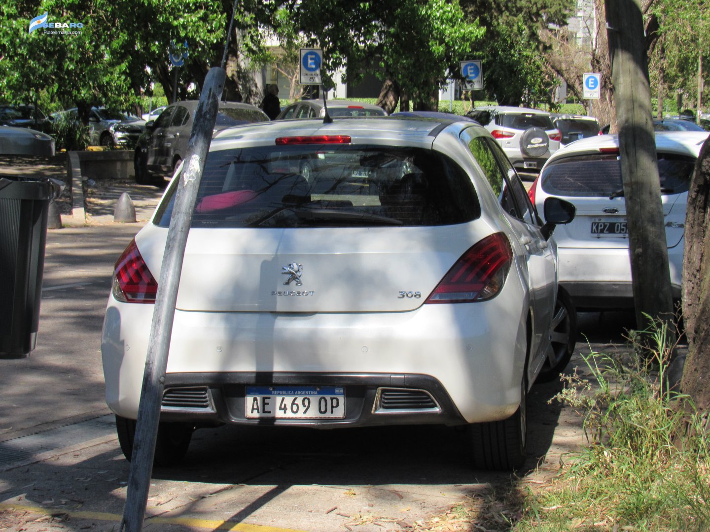 AE 469 OP, Peugeot 308 1st gen 5-door Hatch (T7; LATAM-market), 2nd facelift, 2015–2021