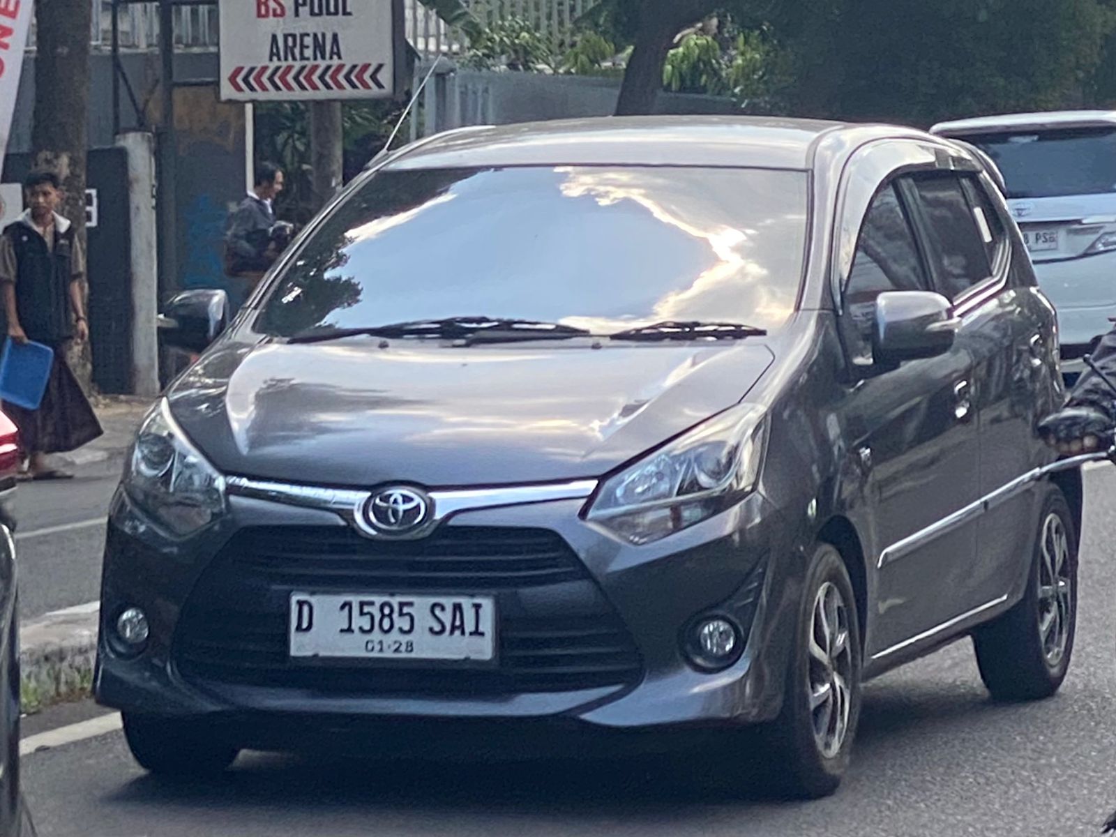 D 1585 SAI, Toyota Agya 1st gen (B100), 1st facelift, 2017–2020