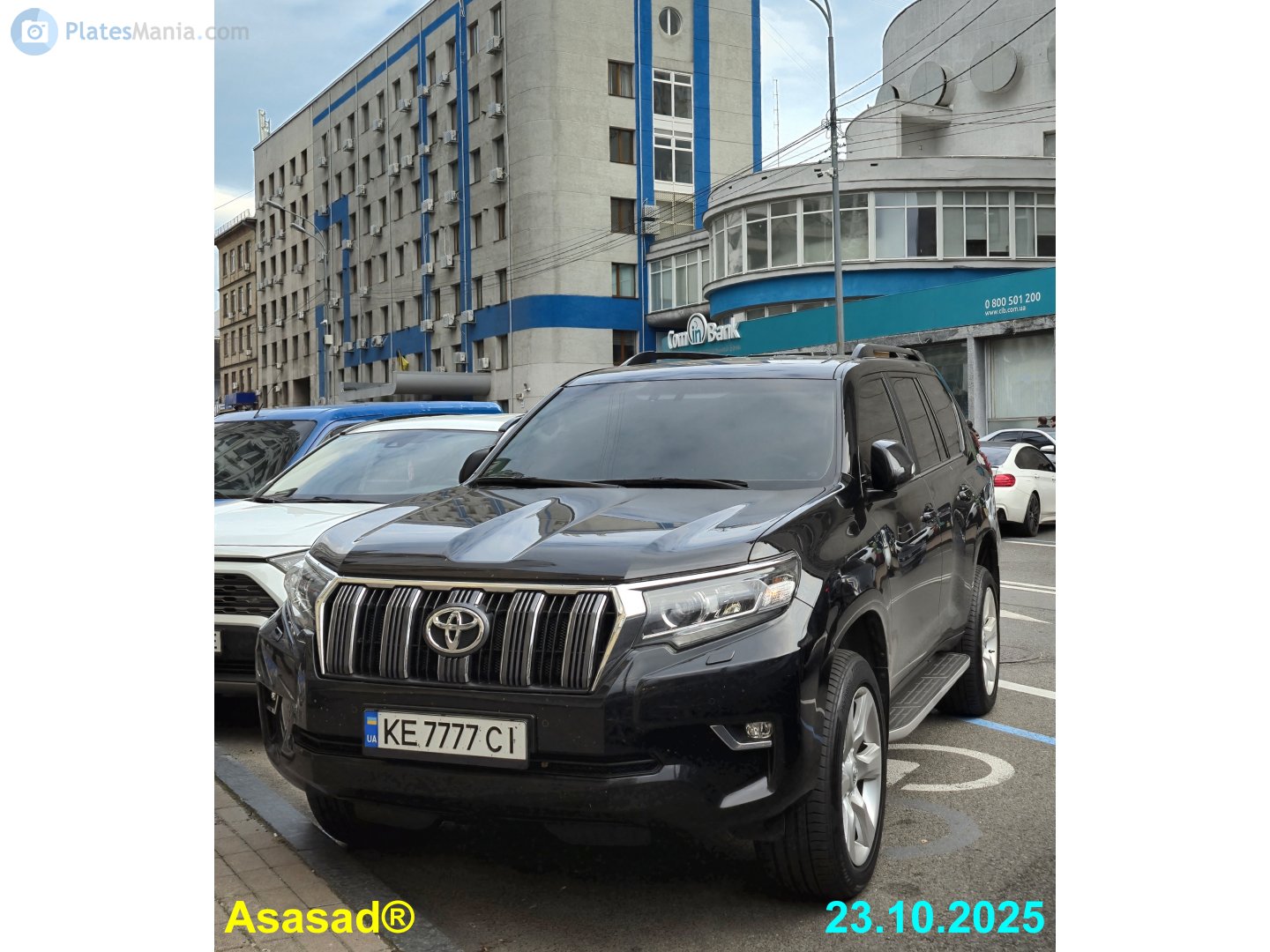 KE 7777 CI, Toyota Land Cruiser Prado 4th gen 5-door SUV (J150), 2nd facelift, 2017–2023