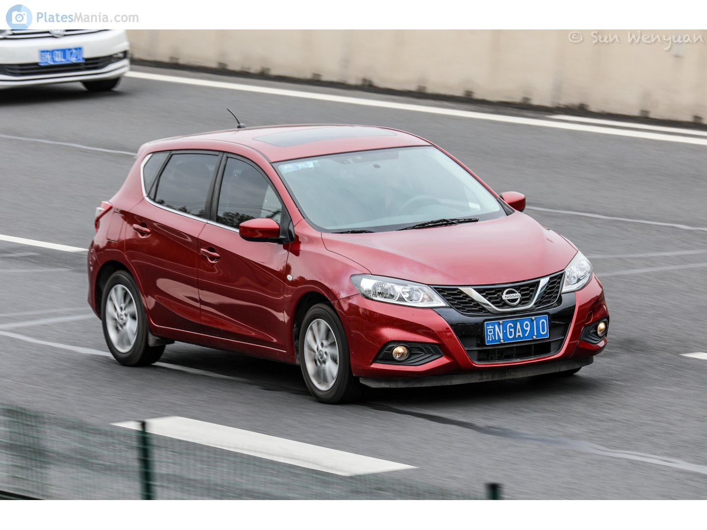 京N·GA910, Nissan Tiida 3rd gen (C13; CN-market), 2016–