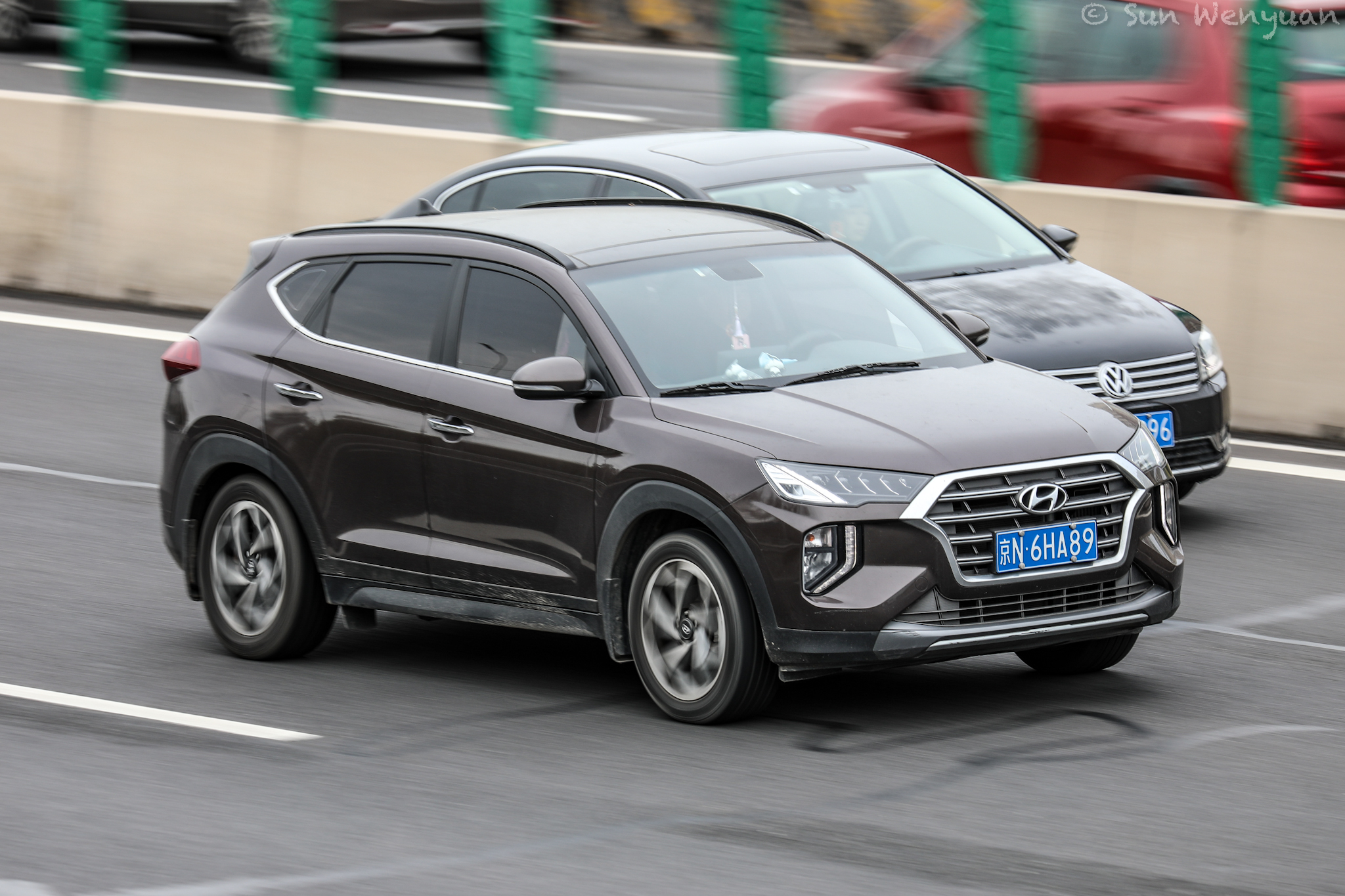 京N·6HA89, Hyundai Tucson 3rd gen (TL; CN-market), 2nd facelift, 2019–