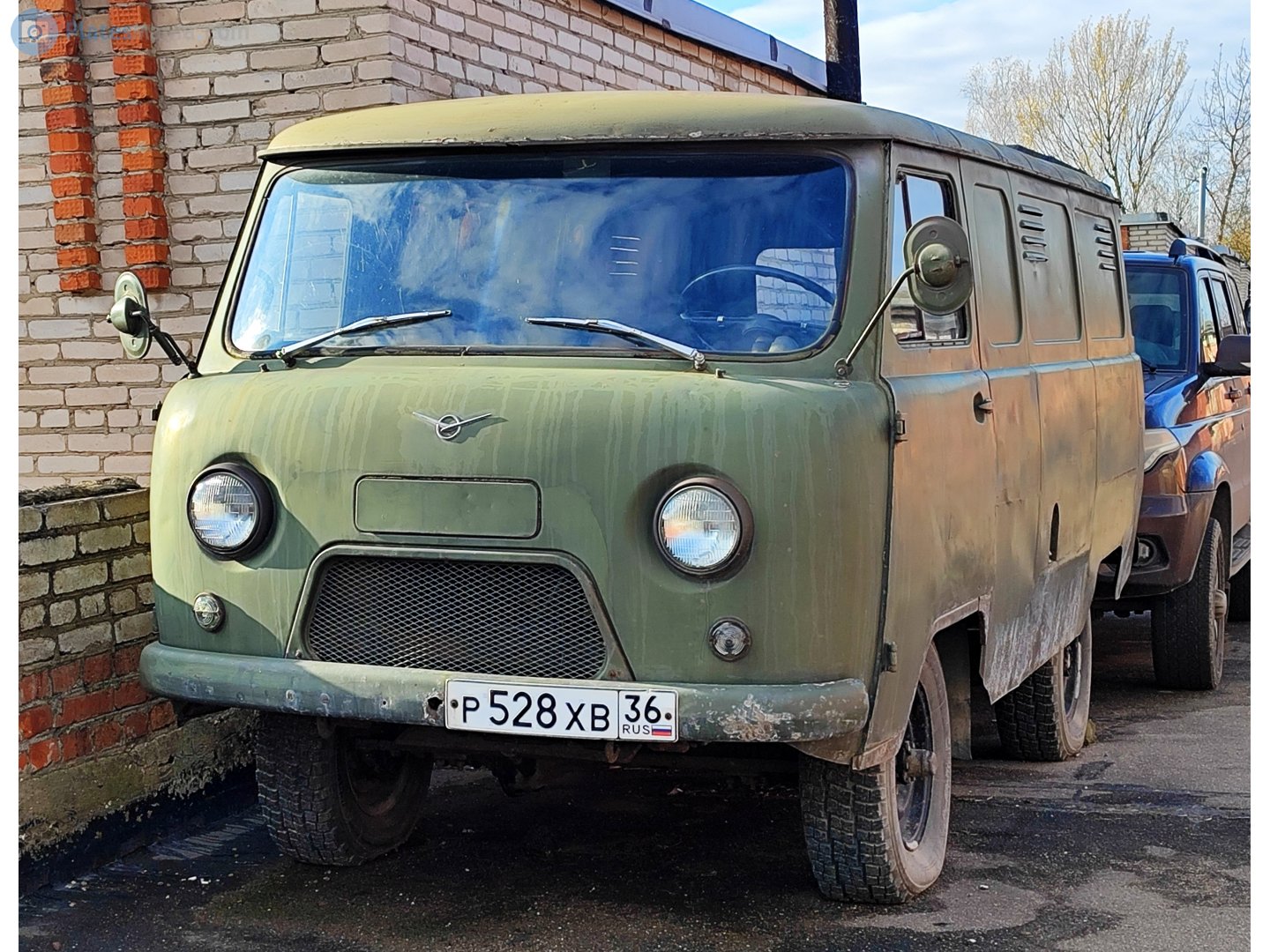 р 528 хв 36, UAZ 452 452/3741 All-metal Van, 1965–