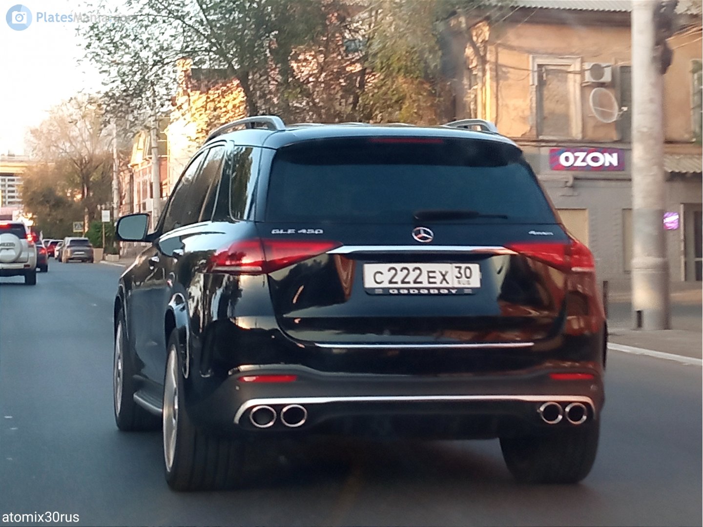 с 222 ех 30, Mercedes-Benz GLE-Klasse 