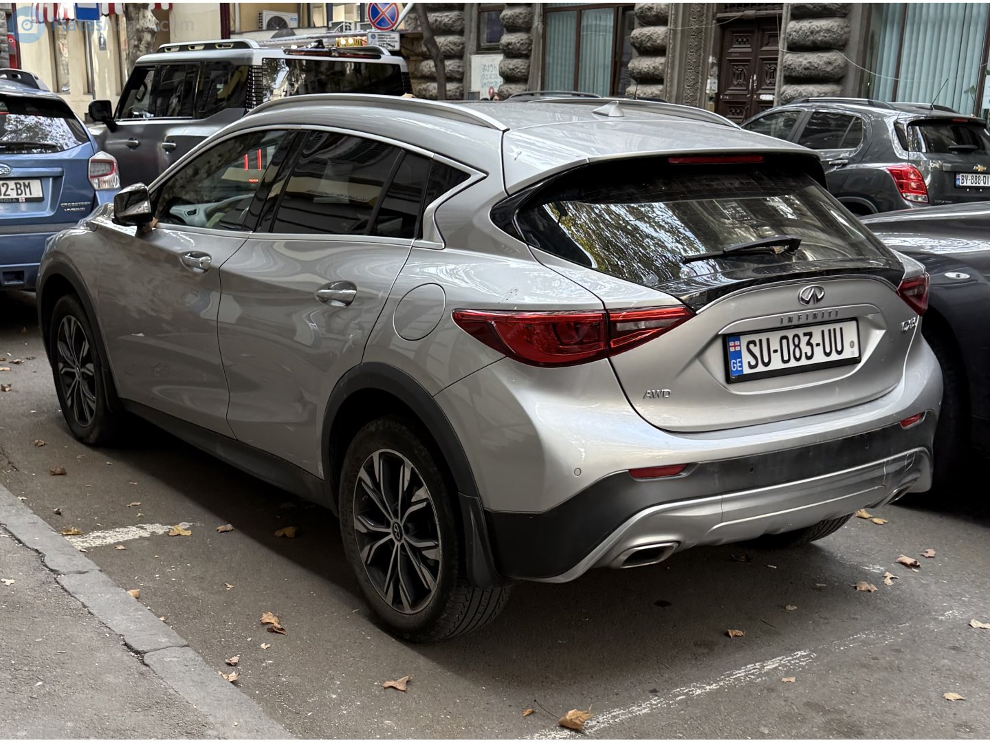 SU-083-UU, Infiniti QX30 1st gen (H15), 2016–2019