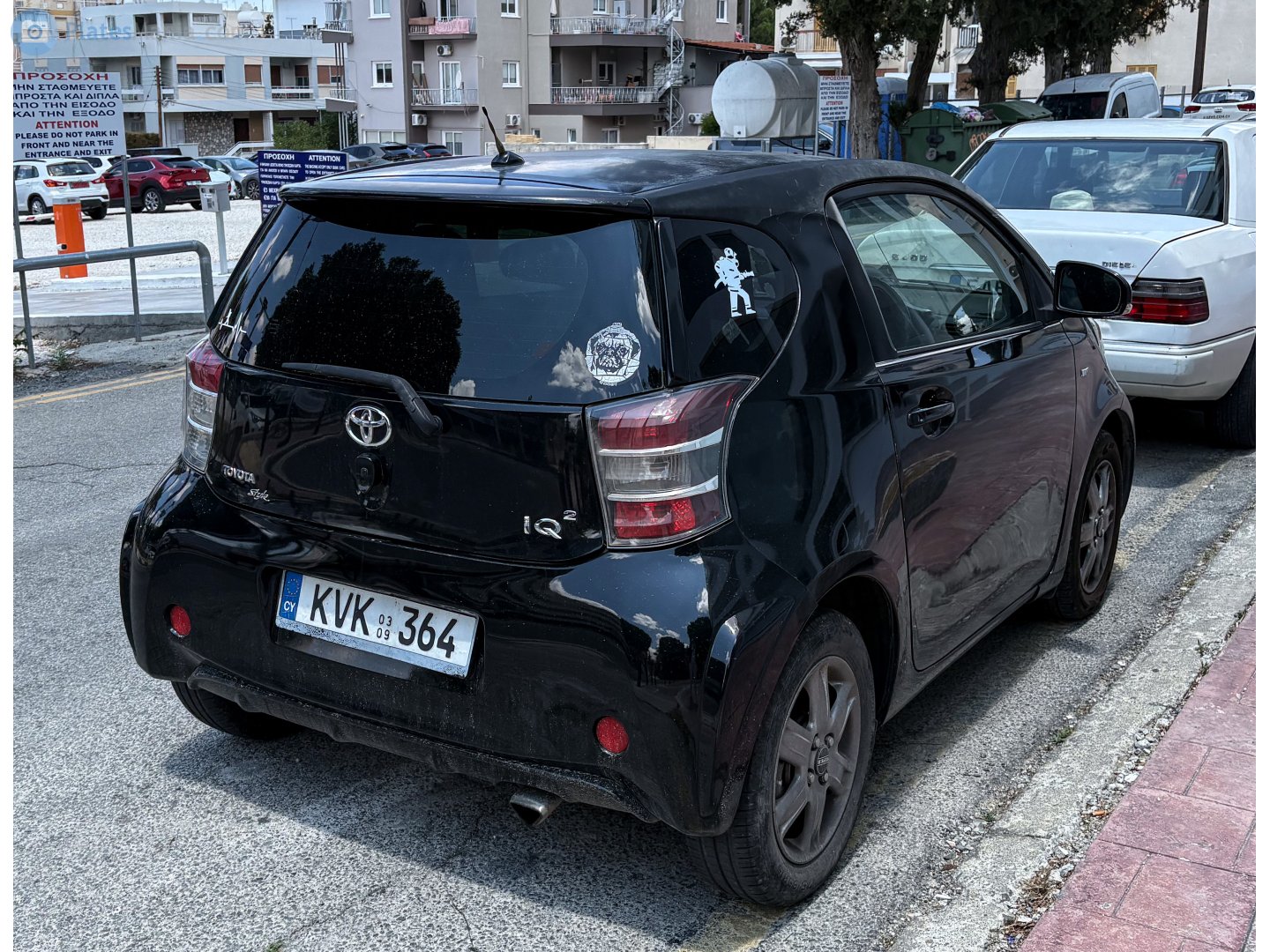 KVK 364, Toyota iQ 1st gen (AJ10), 2008–2016