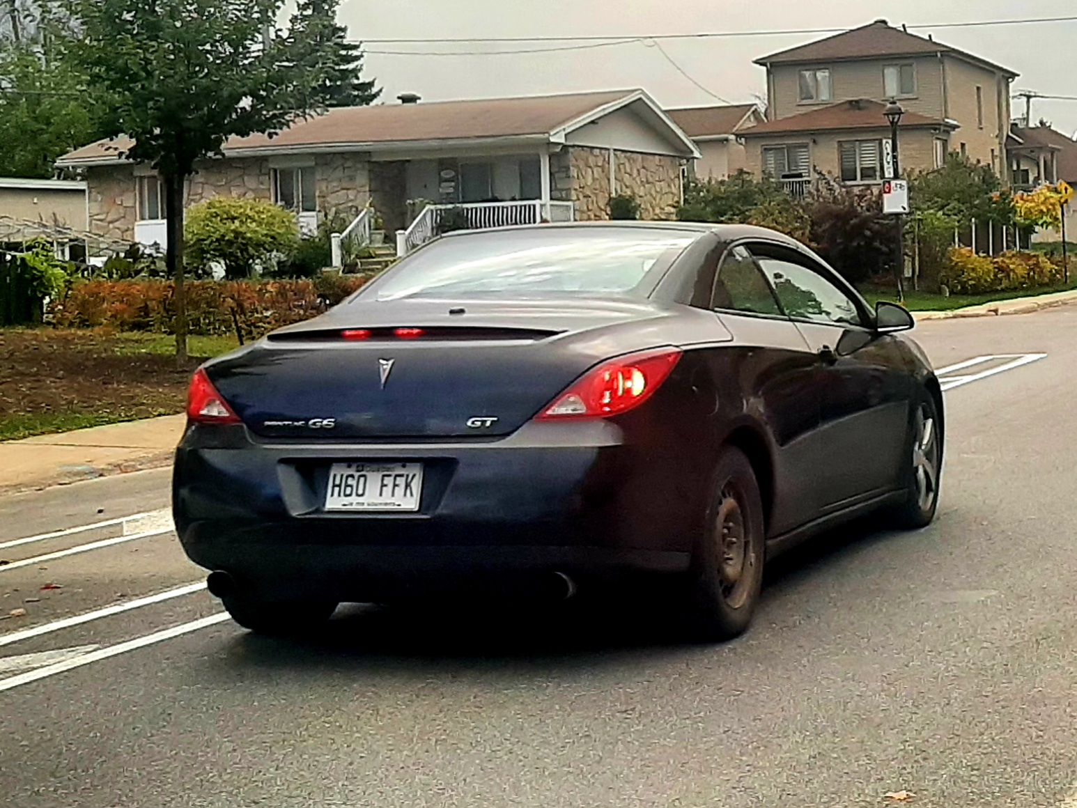 H60 FFK, Pontiac G6 1st gen Coupé (GMX381), 2006–2009