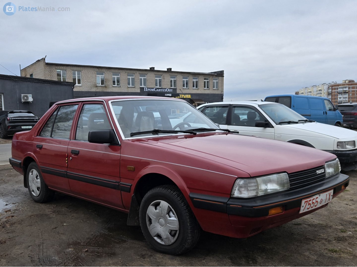 7555 IX, Mazda 626 2nd gen Sedan (GC), 1982–1987
