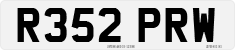 License plate of the United Kingdom, 1983 year system
