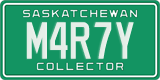 Saskatchewan, Vanity Plates