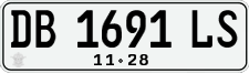 License plate of Indonesia, Regular plates