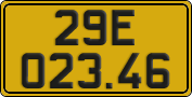License plate of Vietnam, Commercial vehicles
