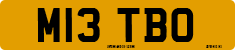 License plate of the United Kingdom, 1983 year system