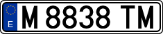 License plates of Spain, 1971 year series