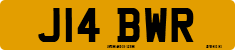 License plate of the United Kingdom, 1983 year system