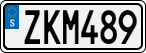 License plate of Sweden, Regular plates