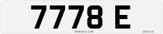 License plate of the United Kingdom, 1932 year system