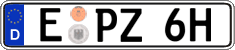 German license plate, Plates for oldtimers (type 