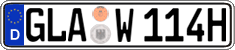 German license plate, Plates for oldtimers (type 