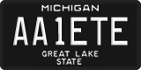 Michigan, Great Lake State (AB1CDE)