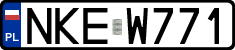License plates of Poland, Regular car plates
