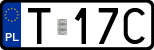 License plates of Poland, Regular car plates