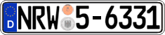 German license plate, Regional authorities