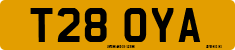 License plate of the United Kingdom, 1983 year system