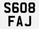 License plate of the United Kingdom, 1983 year system