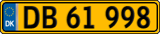 License plate of Denmark, Commercial vehicles