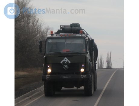 1185 ан 43, Ural (UralAZ) 5323