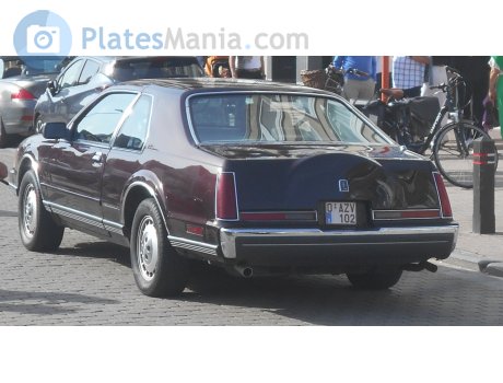 O-AZV-102, Lincoln Continental Mark Series