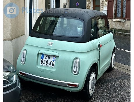 HB-038-KG, FIAT Topolino